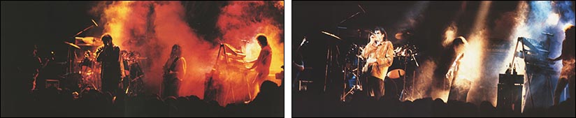 Marillion: The Venue, London - 26.11.1982 - Photos taken from ''The Web/Script Tour 83'' tour programme